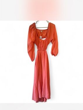 american eagle satin dress NWT